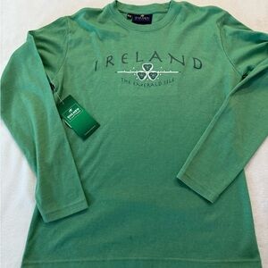 Dolmen Clothing Emerald Isle Ireland T Shirt Women’s Size 10/12 Medium NEW E54